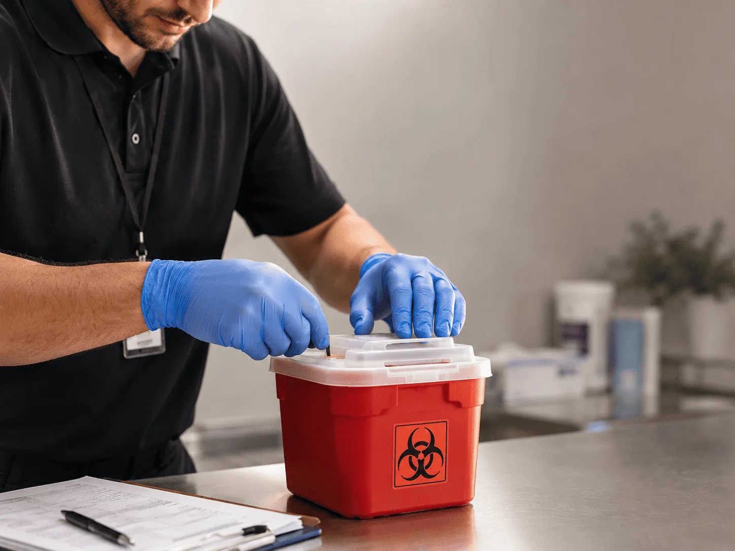 Why choose Sharps Waste Disposal in Tamarack, MN